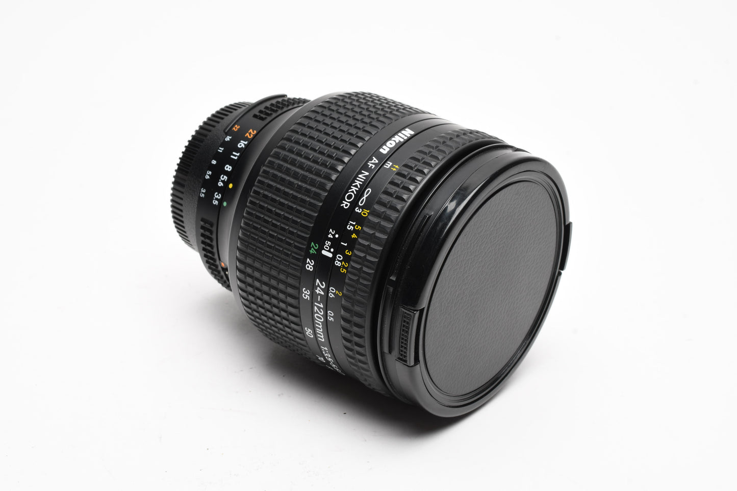 Nikon AF Zoom-Nikkor 24-120mm f3.5-5.6D zoom lens, Caps, Great!