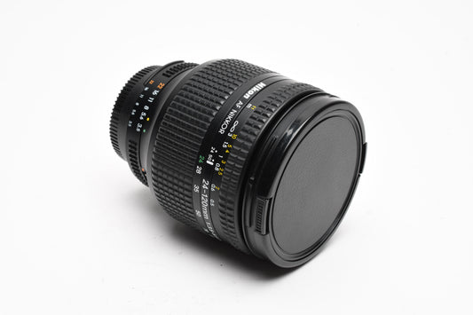 Nikon AF Zoom-Nikkor 24-120mm f3.5-5.6D zoom lens, Caps, Great!