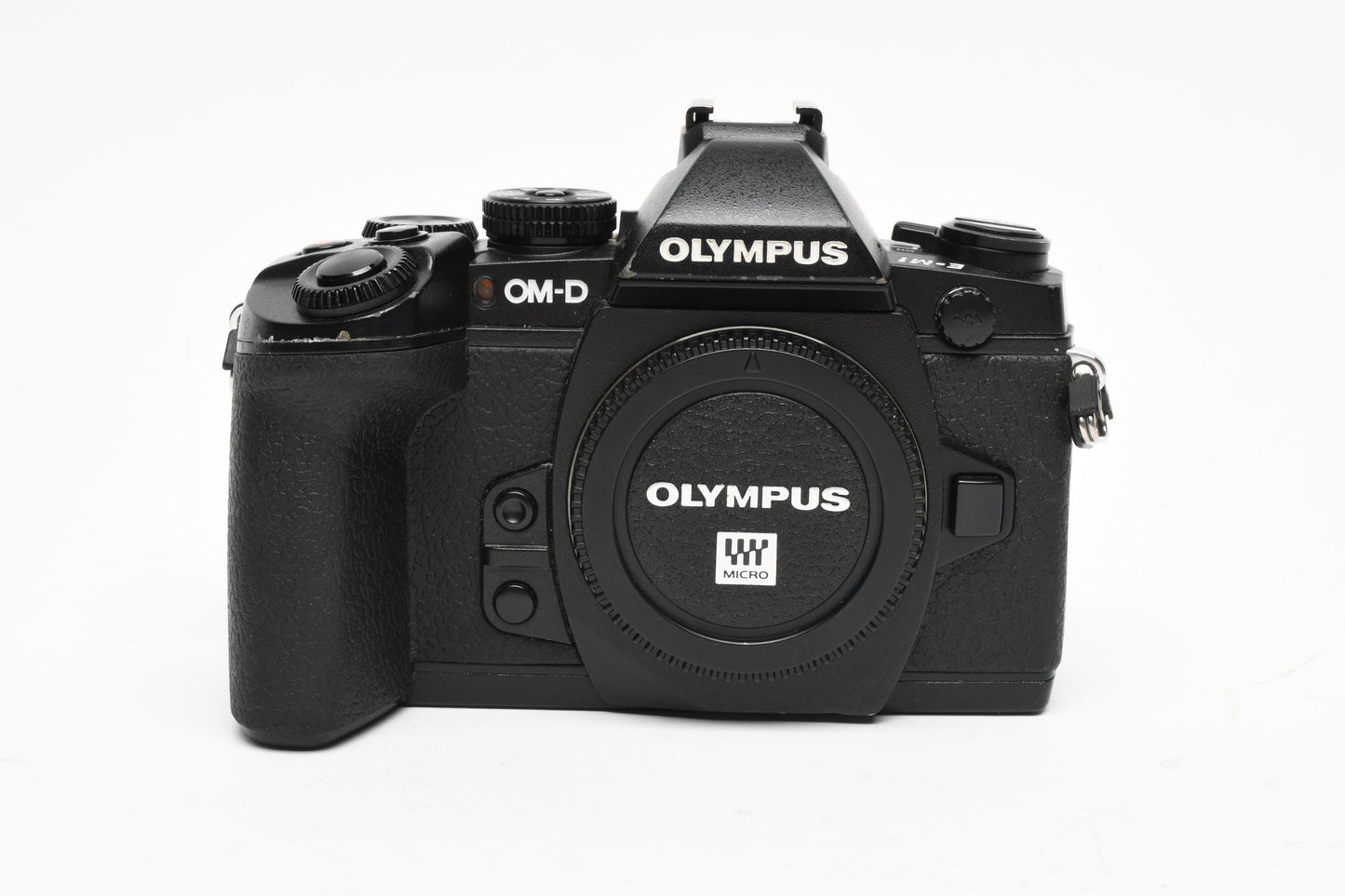 Olympus OM-D E-M1 Mirrorless Body w/ Batt, Charger, Strap, 13k Acts