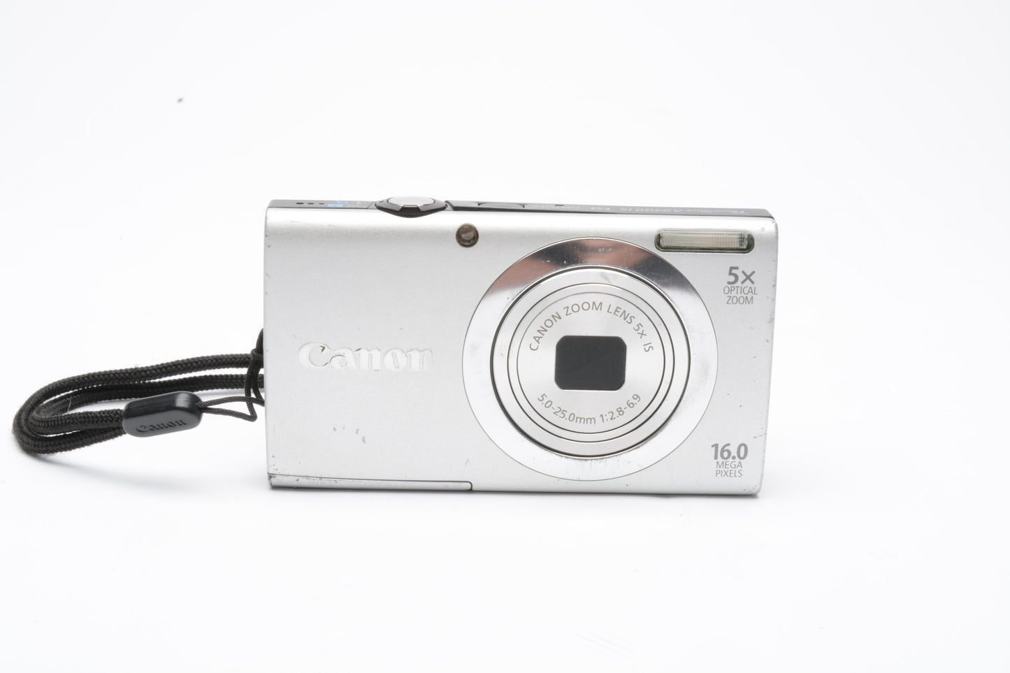 Canon Powershot A2400 IS 16MP Digital Point&Shoot camera, 4GB SD, tested, great!