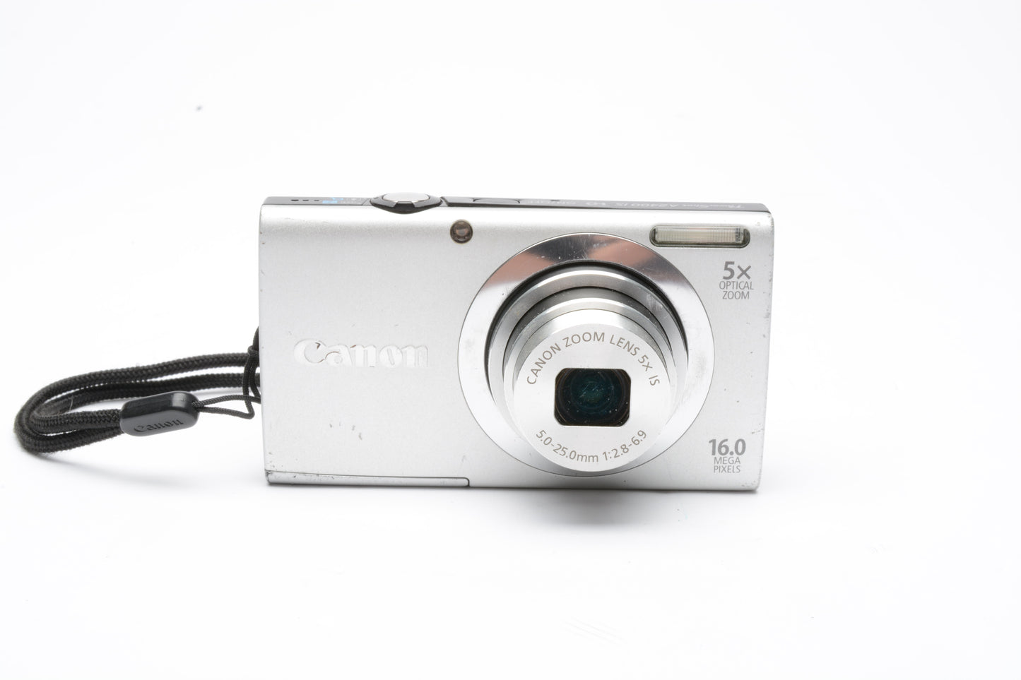 Canon Powershot A2400 IS 16MP Digital Point&Shoot camera, 4GB SD, tested, great!