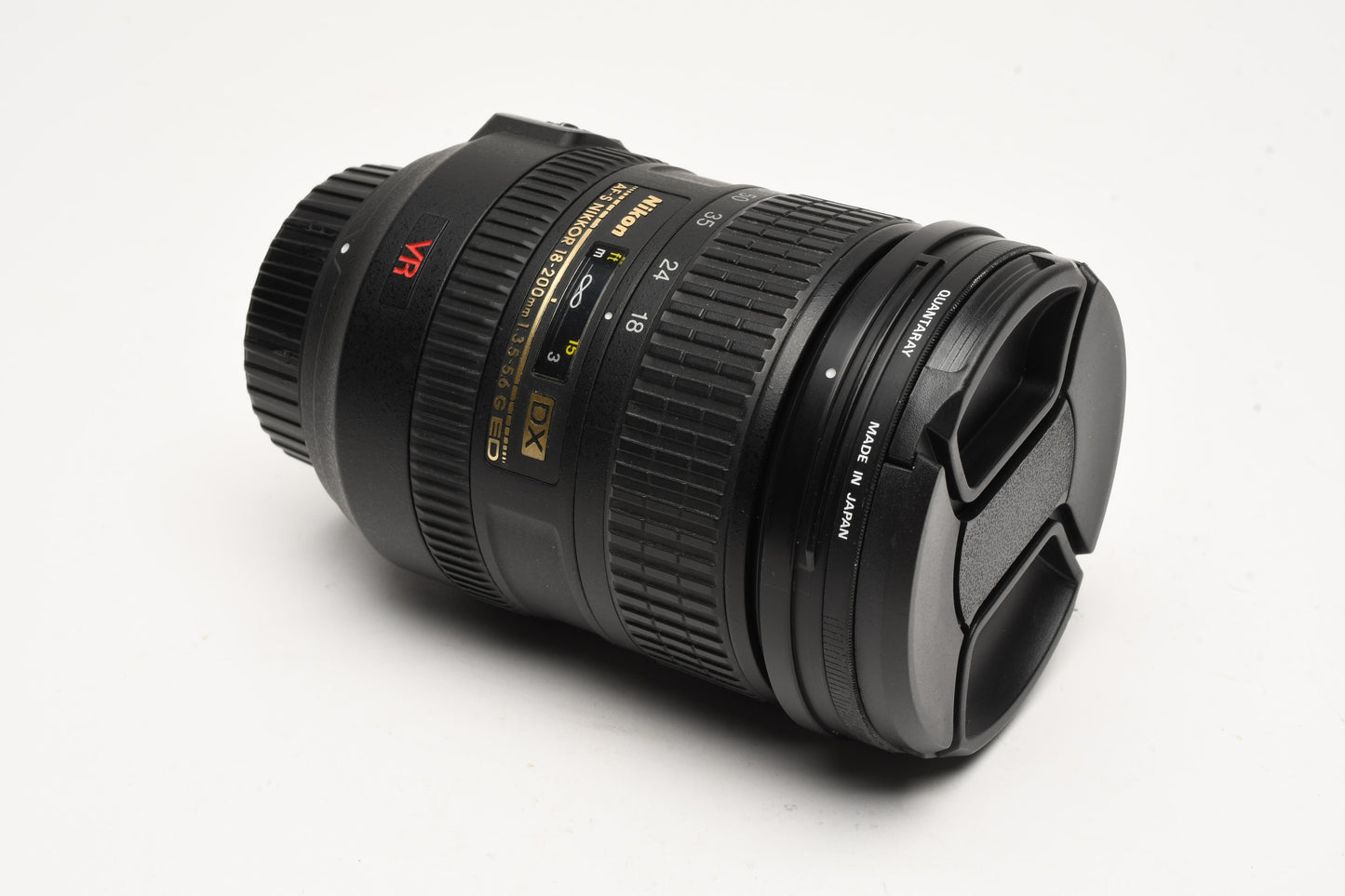 Nikon AF-S Nikkor 18-200mm F3.5-5.6 G ED VR DX, caps, UV, Great! *Read