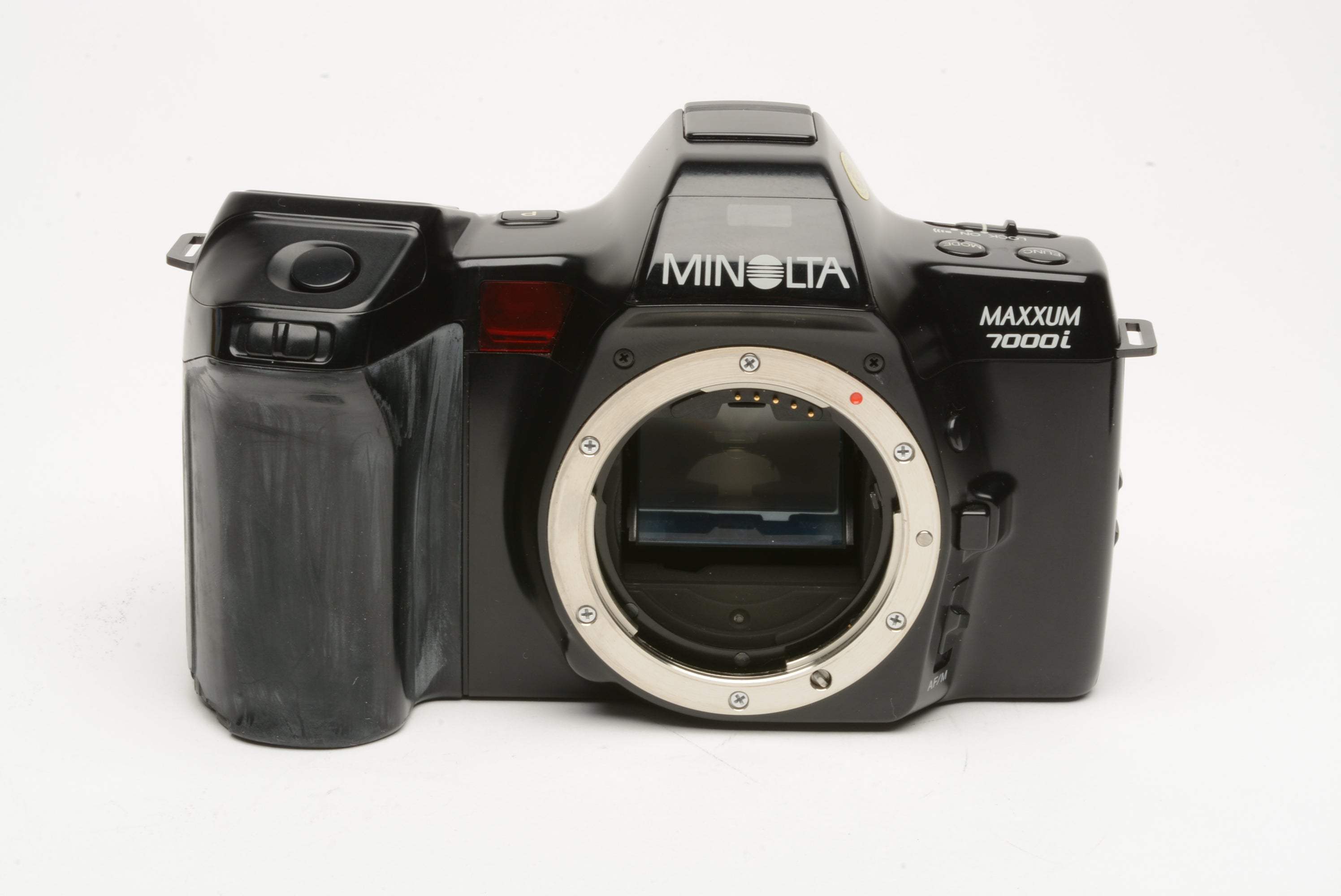 Minolta Maxxum 7000i 35mm SLR Body w/3200i flash, boxed, fully tested,  great!