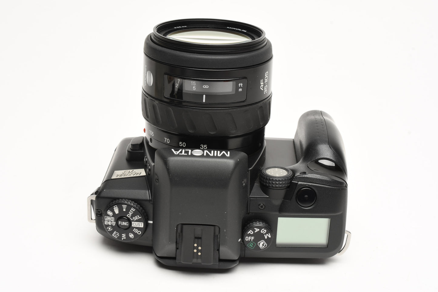 Minolta Maxxum 70 35mm SLR w/AF 35-105mm f3.5-4.5 compact zoom bundle, Great!