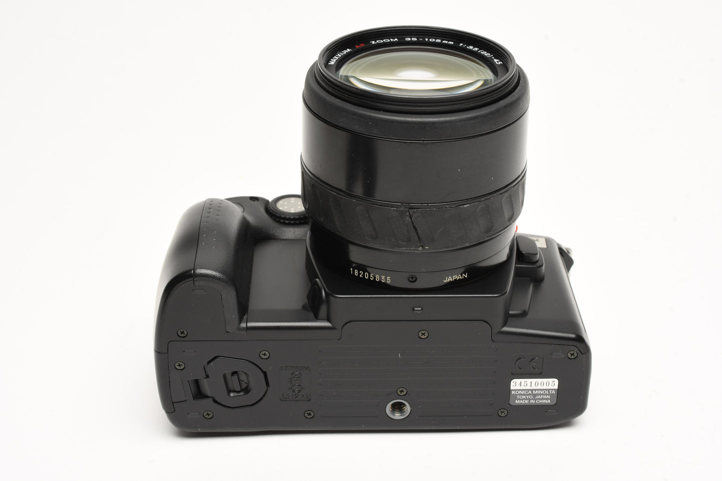 Minolta Maxxum 70 35mm SLR w/AF 35-105mm f3.5-4.5 compact zoom bundle, Great!