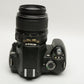 Nikon D40X body w/Nikkor 18-55mm f3.5-5.6 G II, batt, charger, Only 6505 acts!