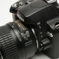 Nikon D40X body w/Nikkor 18-55mm f3.5-5.6 G II, batt, charger, Only 6505 acts!