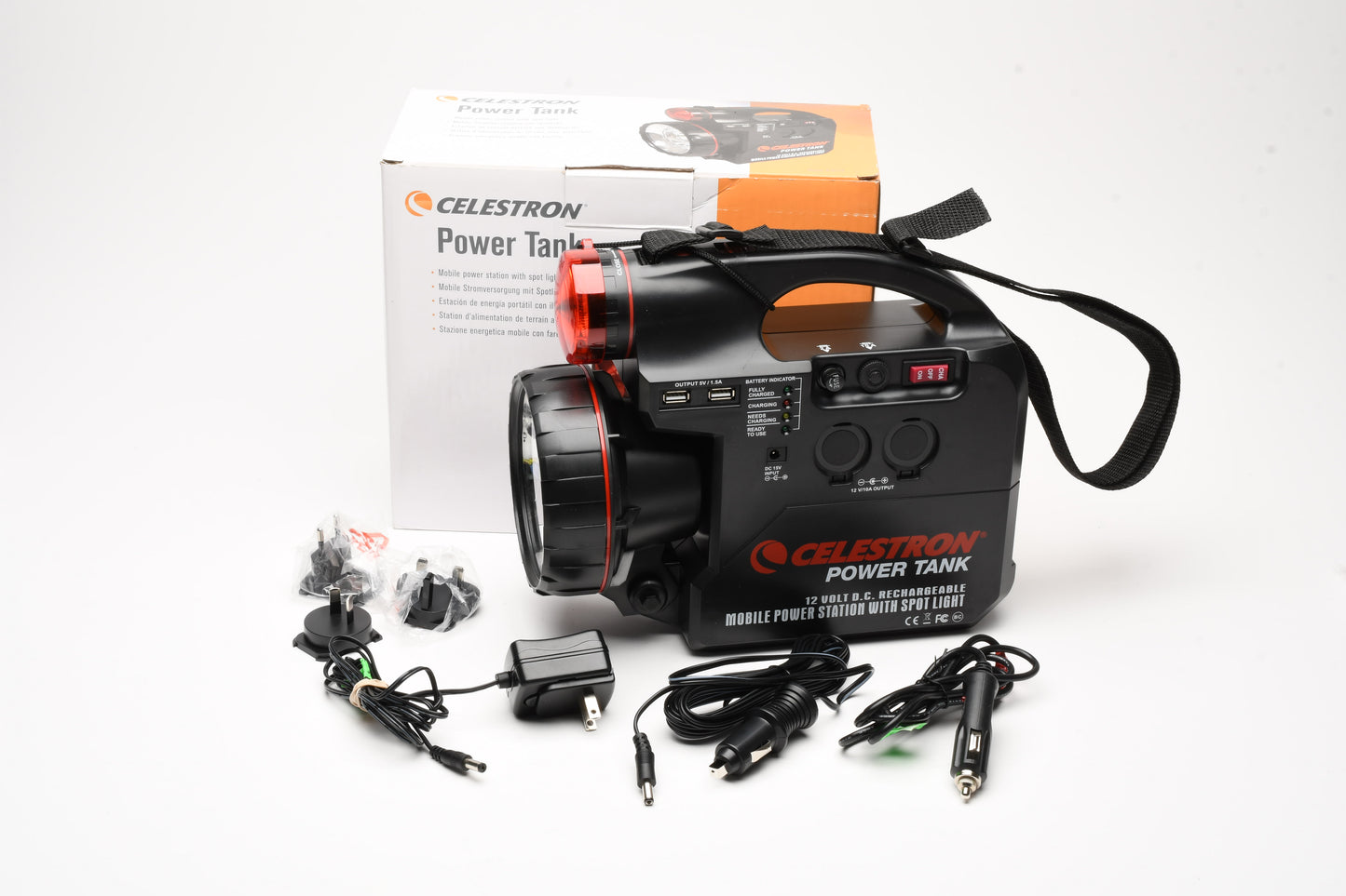 Celestron PowerTank Mobile Power station w/ Spotlight, Mint-, Boxed