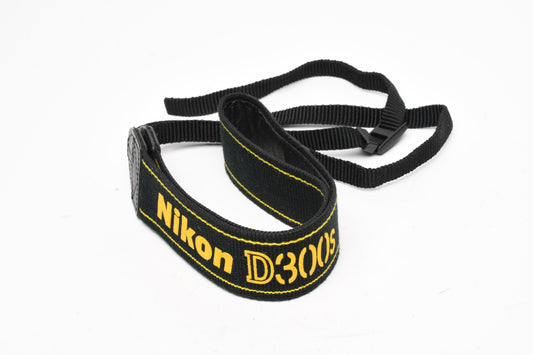 Nikon D300S genuine camera strap, nice & clean