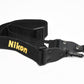 Nikon adjustable camera bag strap w/ film holders, 1.5" wide, mint-