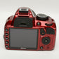Nikon D3100 Red DSLR w/18-55mm VR zoom, batt+charger Only 937 Acts