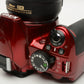 Nikon D3100 Red DSLR w/18-55mm VR zoom, batt+charger Only 937 Acts