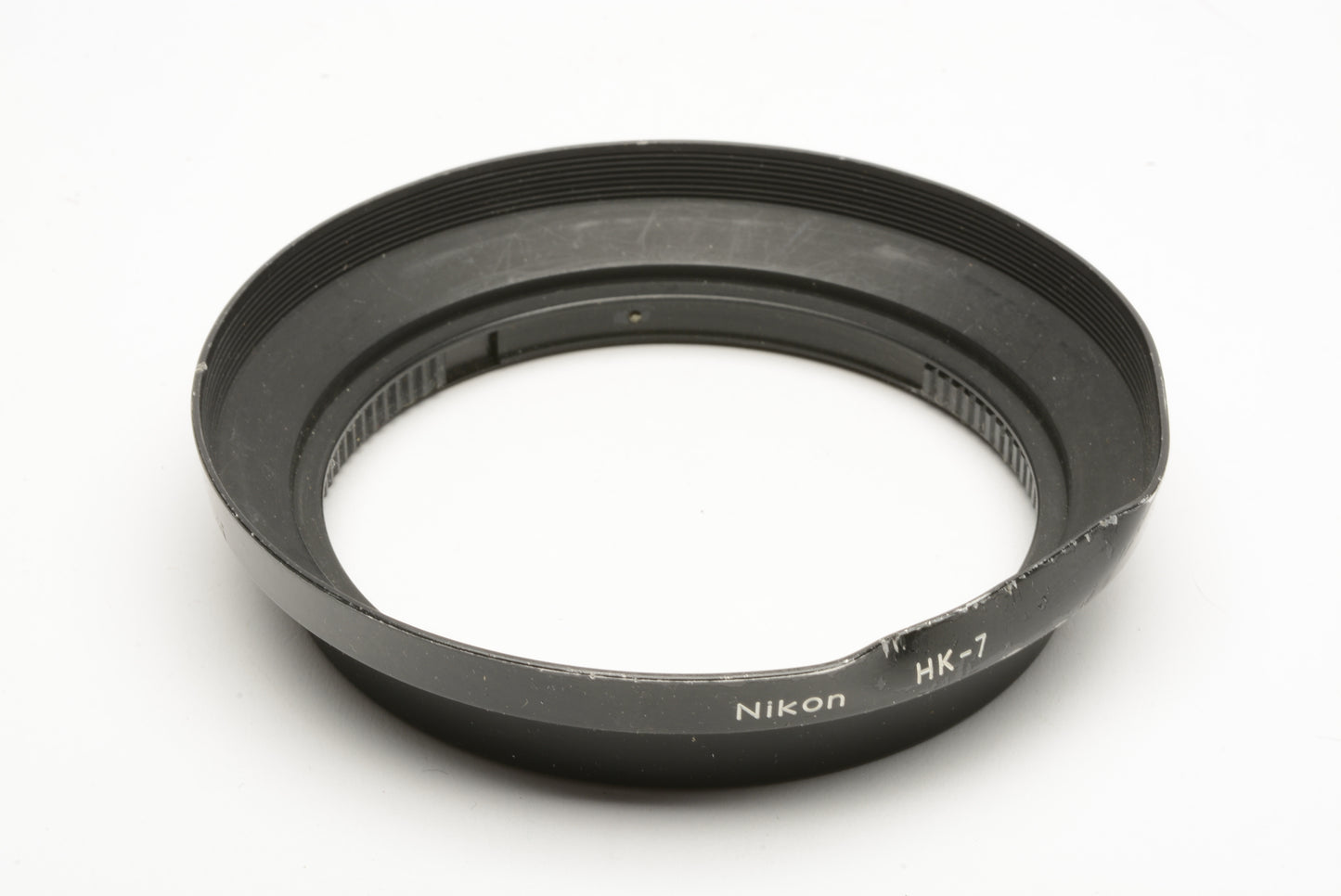 Nikon HK-7 metal slip-on lens hood *Read