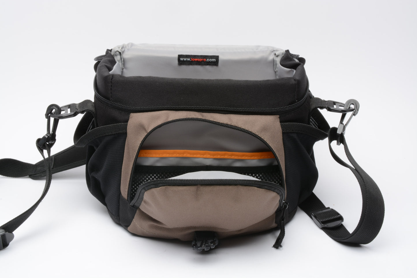 Lowepro Nova 160AW Chestnut Brown with Black Trim, Very clean, weatherproof