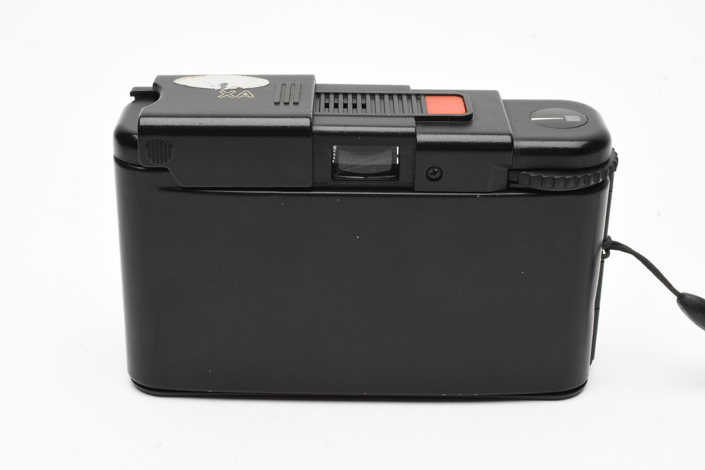 Olympus XA 35mm compact camera w/35mm f2.8 lens, strap, new seals, case