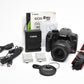 Canon EOS Rebel XS DSLR w/18-55mm f3.5-5.6 IS zoom, 2X batts+charger+manual++