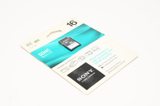 Sony 16GB SD HC Card Class 4, New