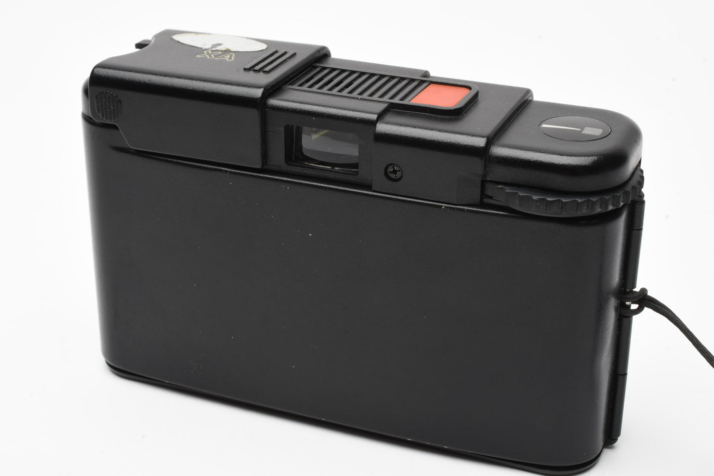 Olympus XA 35mm compact camera w/35mm f2.8 lens, strap, new seals, case