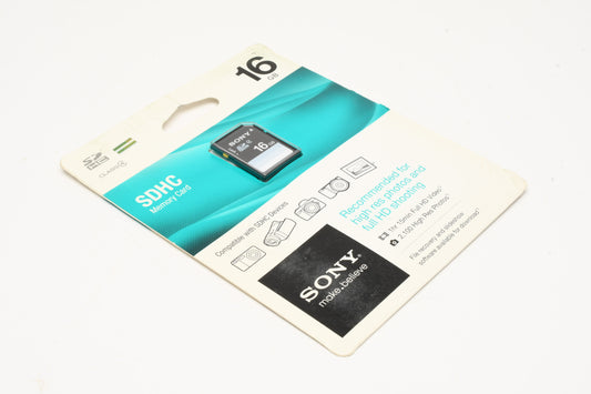 Sony 16GB SD HC Card Class 4, New