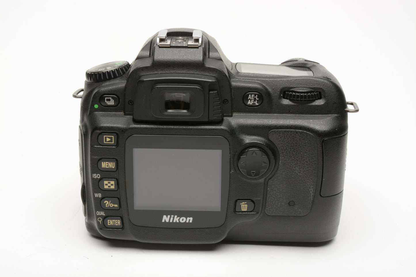 Nikon D50 DSLR body w/18-55mm f3.5-5.6G VR, batt, charger, USB, SD, 13K Acts
