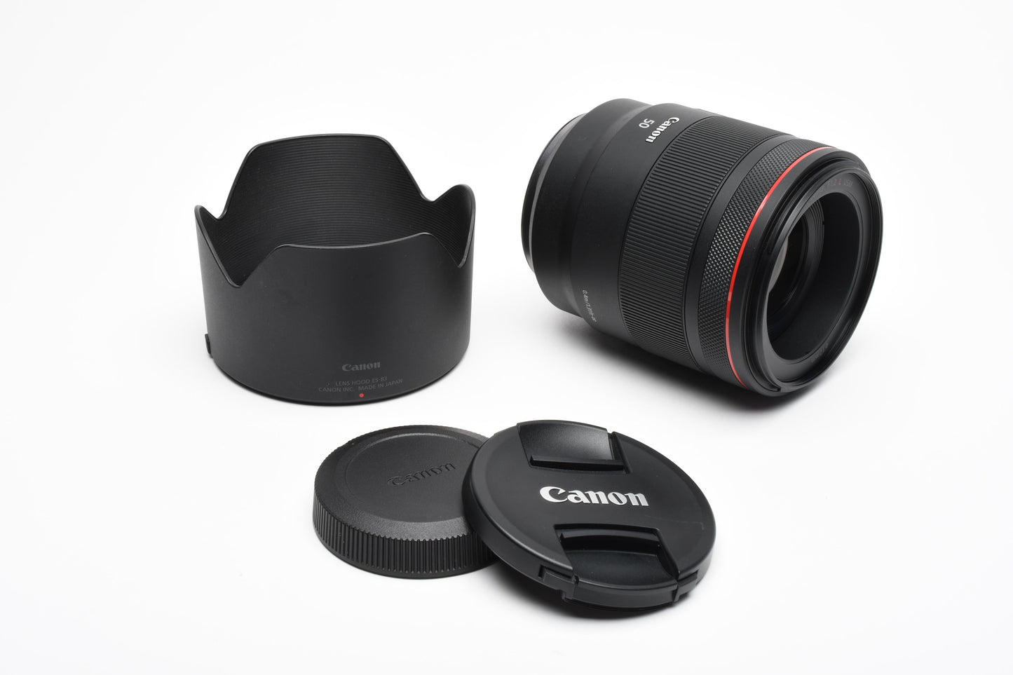 Canon RF 50mm f1.2L USM lens, Hood, Sharp! USA Version, Great!