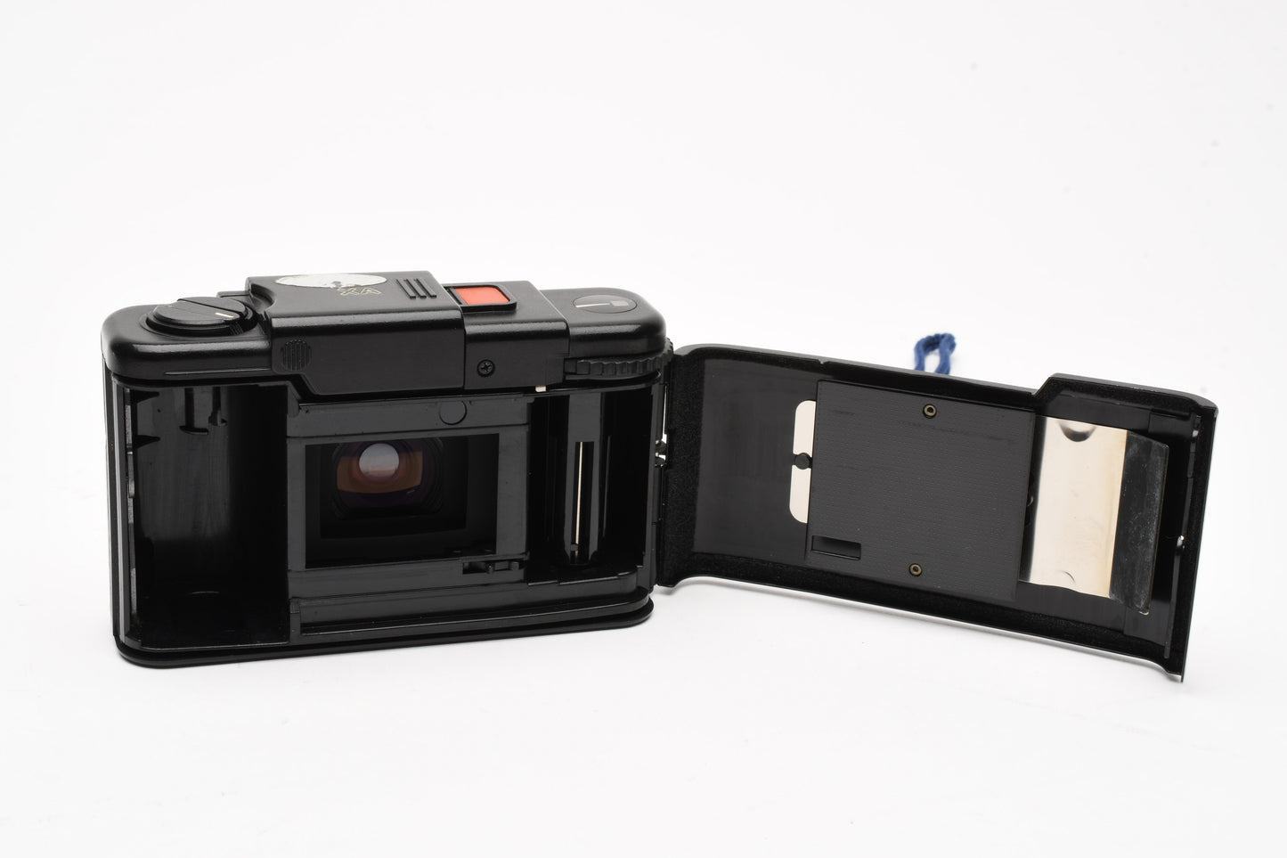 Olympus XA 35mm compact camera w/35mm f2.8 lens, strap, new seals, case