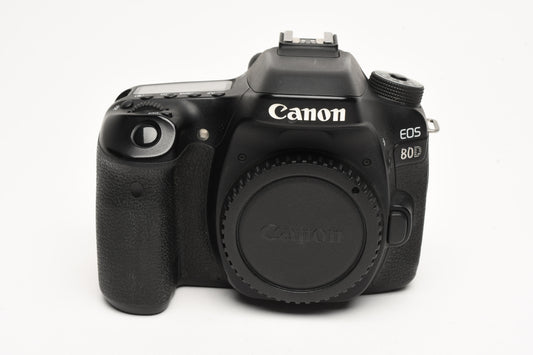 Canon EOS 80D DSLR Body, Batt+ Charger, 56K Acts, Very clean