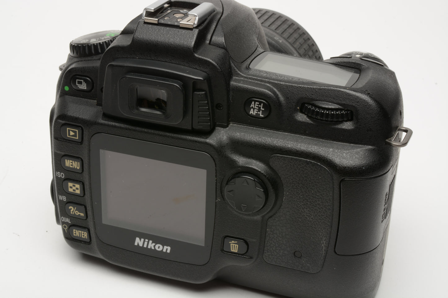 Nikon D50 DSLR body w/18-55mm f3.5-5.6G VR, batt, charger, USB, SD, 13K Acts