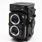 Yashica Mat 124G 120 TLR camera w/80mm f3.5 lens, tested, works great, Mint-