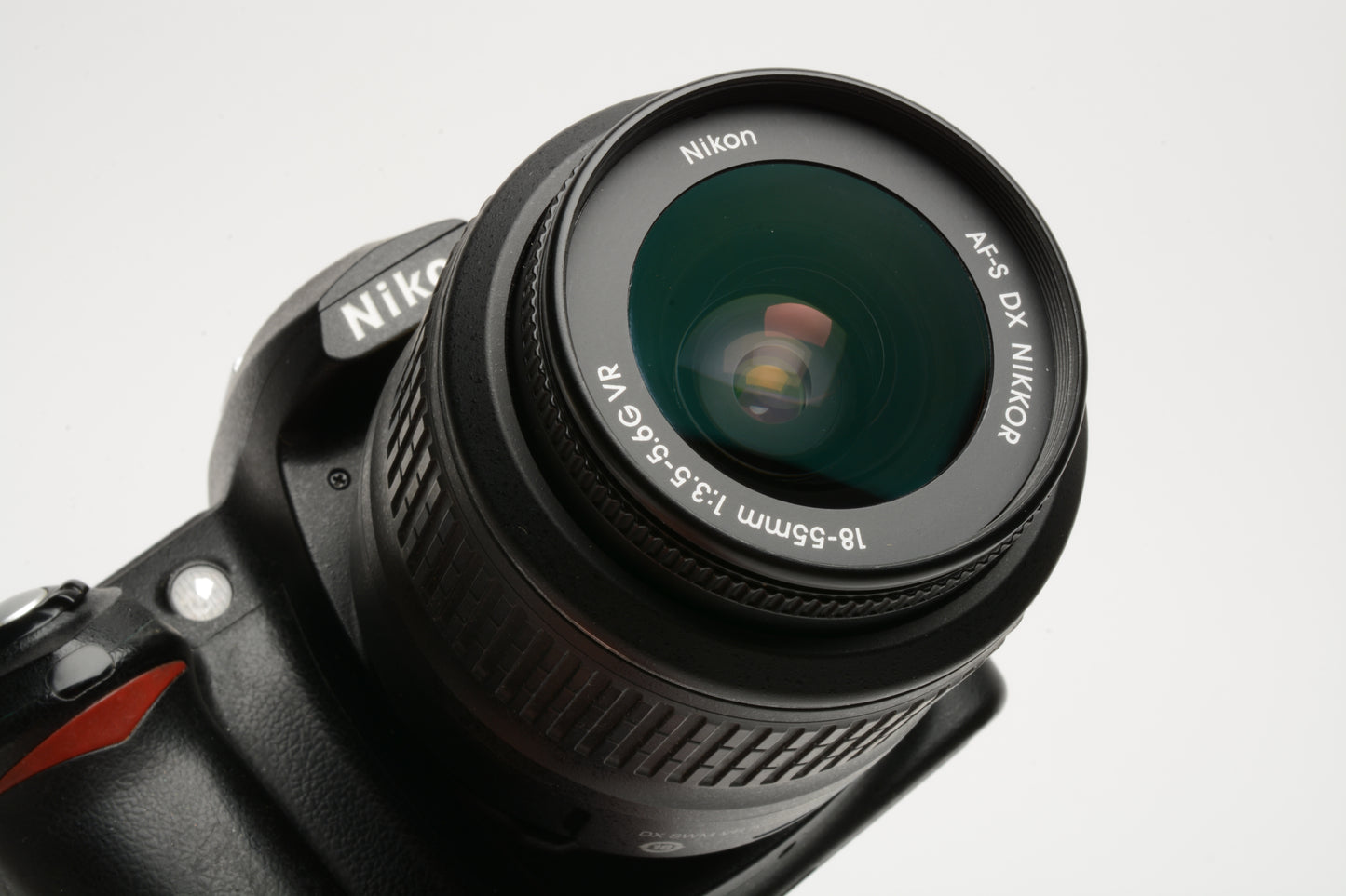 Nikon D50 DSLR body w/18-55mm f3.5-5.6G VR, batt, charger, USB, SD, 13K Acts