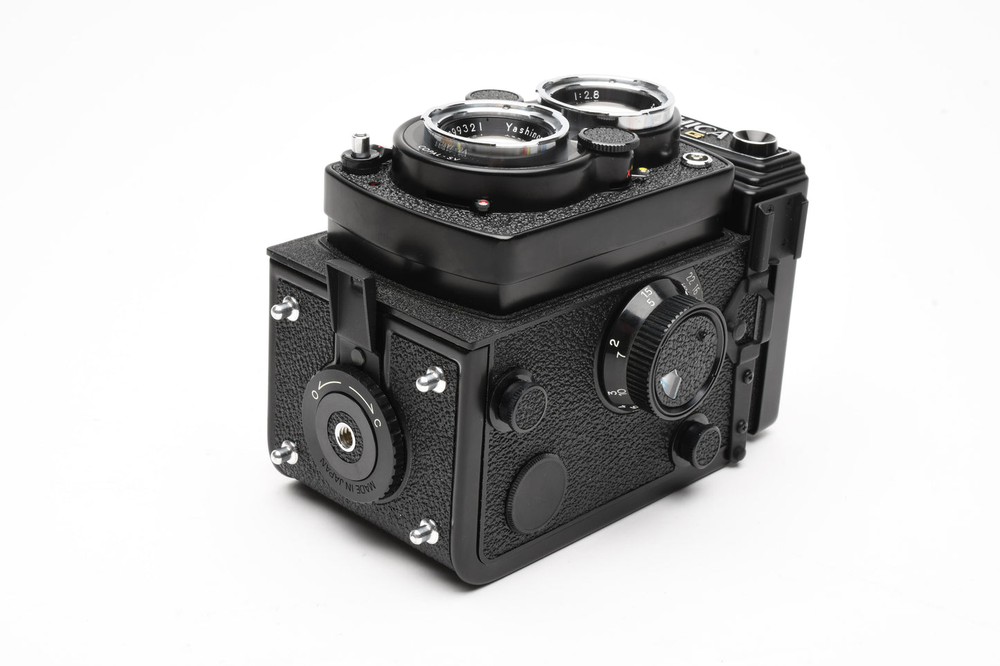 Yashica Mat 124G 120 TLR camera w/80mm f3.5 lens, tested, works great, Mint-