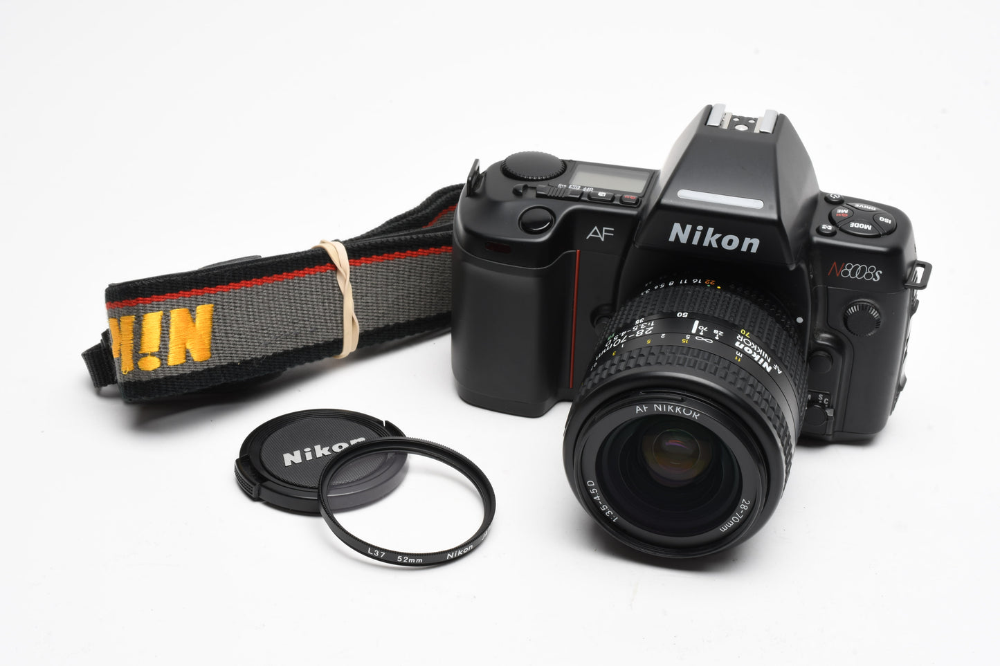 Nikon N8008s 35mm SLR w/ AF Nikkor 28-70mm f3.5-4.5D lens, Mint-, *READ