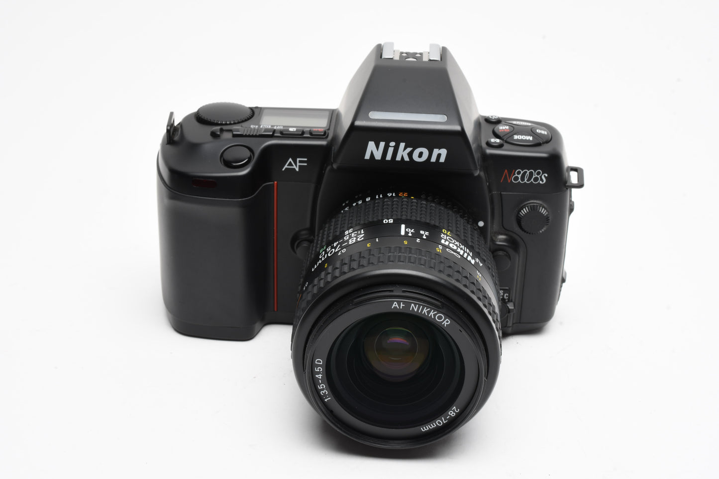 Nikon N8008s 35mm SLR w/ AF Nikkor 28-70mm f3.5-4.5D lens, Mint-, *READ