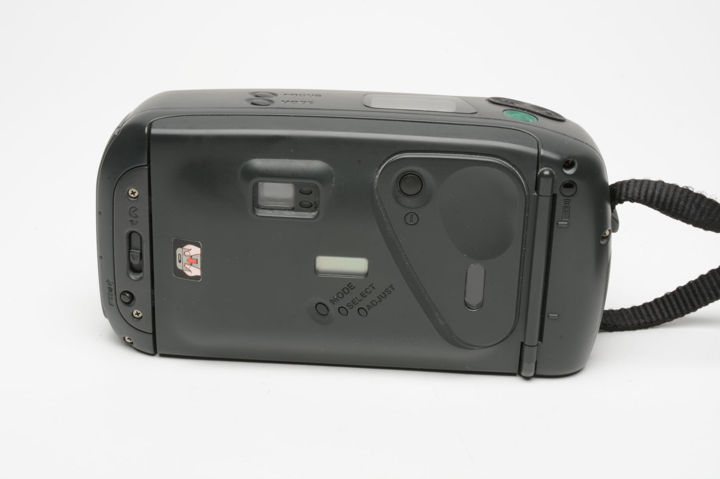 Pentax Zoom 90WR 35mm date back Point&Shoot camera, strap, remote, case, Great!