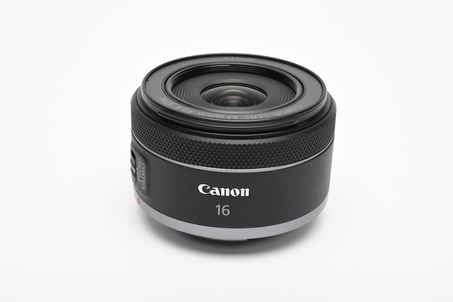 Canon RF 16mm f2.8 STM wide lens, Mint-, Great