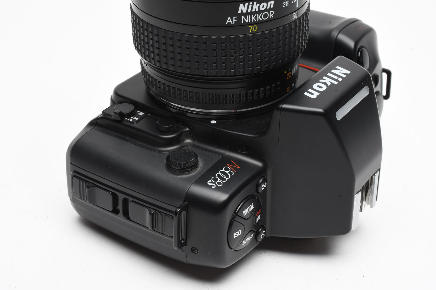 Nikon N8008s 35mm SLR w/ AF Nikkor 28-70mm f3.5-4.5D lens, Mint-, *READ
