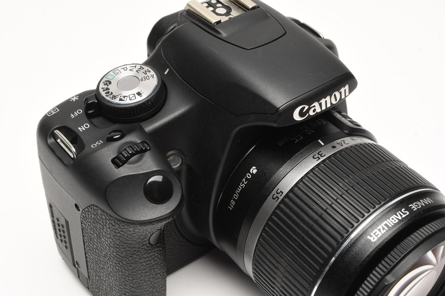 Canon T1i DSLR w/18-55mm IS zoom, batt, charger, 9K Acts, nice!