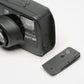 Pentax Zoom 90WR 35mm date back Point&Shoot camera, strap, remote, case, Great!