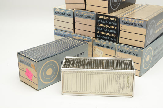 11X Airequipt metal slide trays, hold 40 35mm slides each, clean