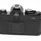 Nikon FM2 N Black 35mm SLR Body w/Nikon 50mm f1.8 Series E AI lens, new seals