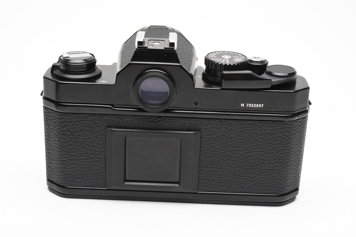 Nikon FM2 N Black 35mm SLR Body w/Nikon 50mm f1.8 Series E AI lens, new seals