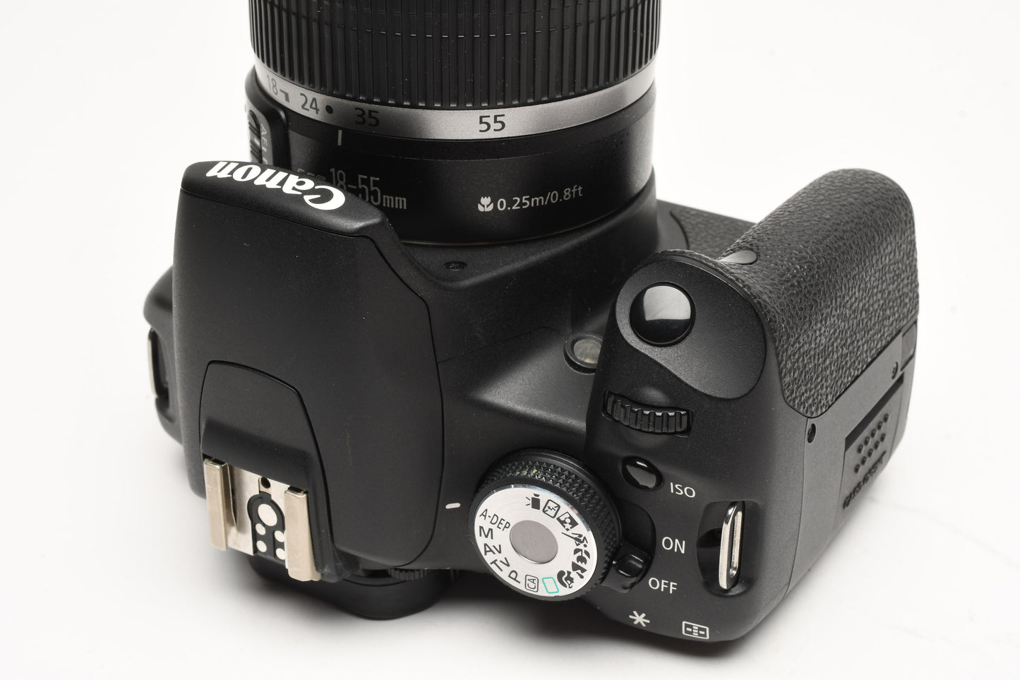 Canon T1i DSLR w/18-55mm IS zoom, batt, charger, 9K Acts, nice!