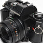 Chinon CG-5 35mm SLR w/50mm f1.9, Sky, strap, UV, + S-250 Flash, Great! Tested
