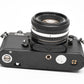 Nikon FM2 N Black 35mm SLR Body w/Nikon 50mm f1.8 Series E AI lens, new seals