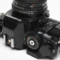 Chinon CG-5 35mm SLR w/50mm f1.9, Sky, strap, UV, + S-250 Flash, Great! Tested