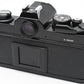 Nikon FM2 N Black 35mm SLR Body w/Nikon 50mm f1.8 Series E AI lens, new seals