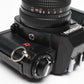Chinon CG-5 35mm SLR w/50mm f1.9, Sky, strap, UV, + S-250 Flash, Great! Tested