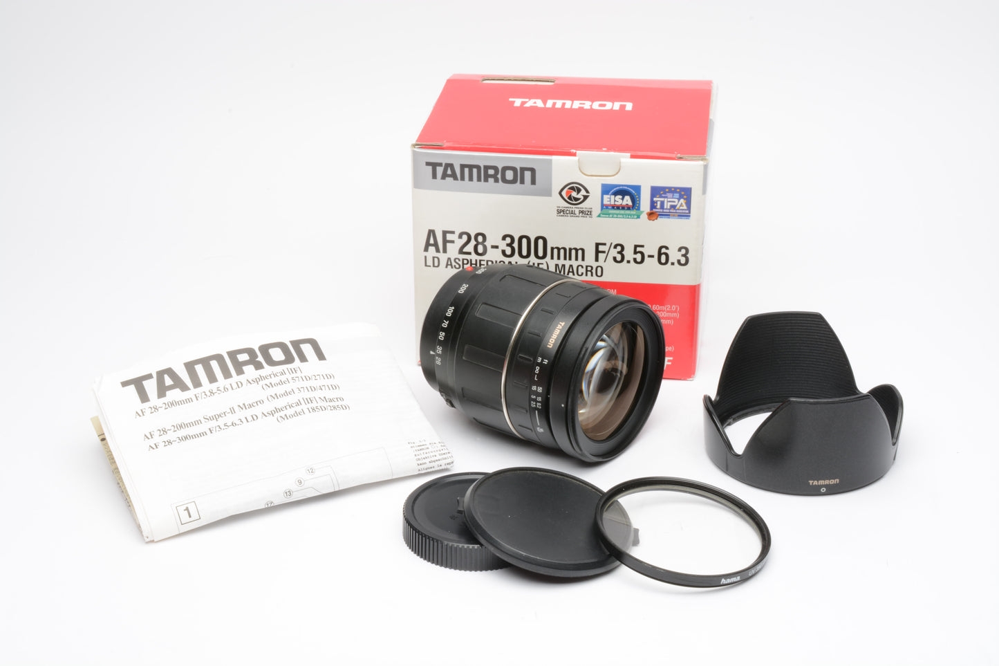 Tamron AF 28-300mm F3.5-6.3 Asph. LD IF Zoom for Minolta Sony A Mount 185D, Boxed