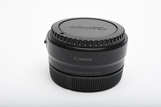 Canon Mount Adapter EF-EOS R, barely used, w/caps, Mint-
