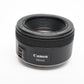 Canon EF 50mm f1.8 STM prime lens, caps, Nice Prime Lens